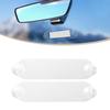 2pcs Windshield Mount Toll Passes Transponder Holder Pass Holder Pass Mounting Strips with Adhesive & Suction Cup