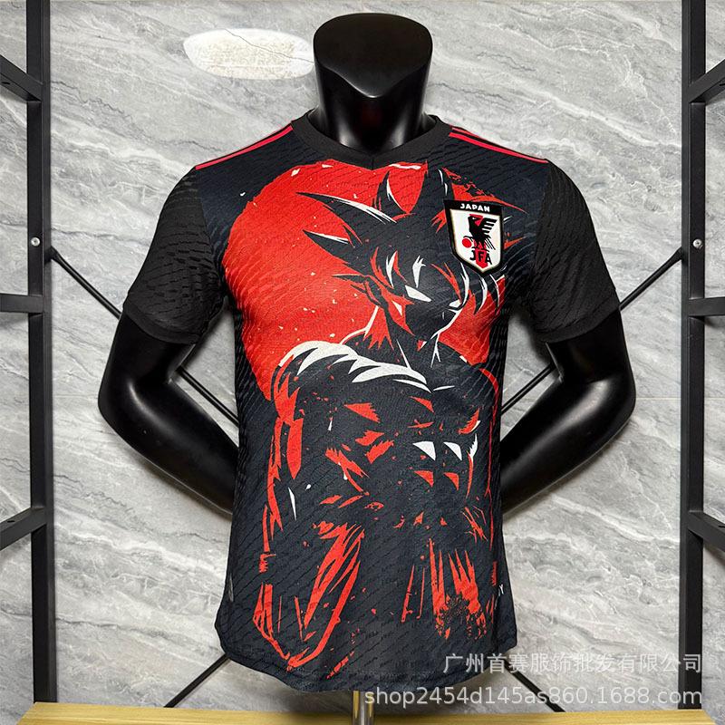 Cross-border 2526 Japan team football jersey home and away special edition Samurai Lihu Cat White limited national team player version S