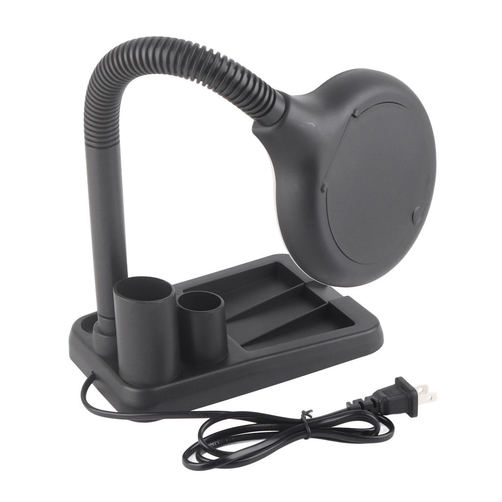 Magnifying Crafts Glass Desk Lamp 5X 10X Magnifier With 40 LED Lights Practical
