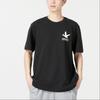 Adidas Originals Peace Dove Print Casual Sports Crew Neck T-Shirt Men Tops Black HZ1148