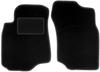 Black Front Floor Mats For: Mitsubishi Lancer VII Station Wagon, Sedan (2003-2008)