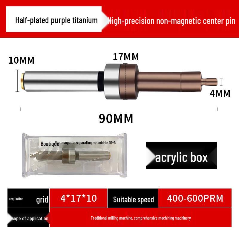 High-Precision Non-Magnetic Ceramic Optical CNC Edge Finder Tool