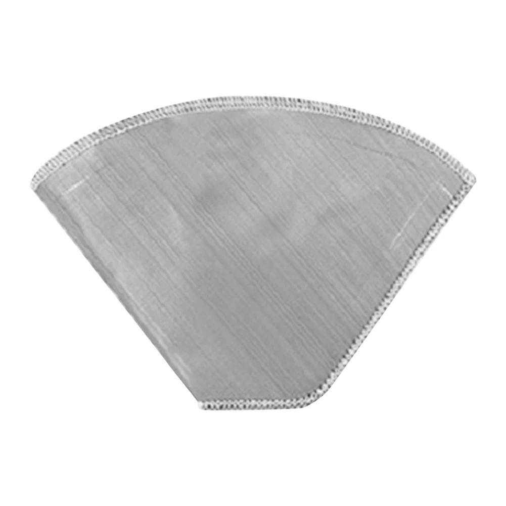 Edelstahl Kaffeefilterpapier Leicht zu reinigen Pour Over Kaffeefilter Langlebig Waschbar Umweltfreundlich für Küchenzubehör