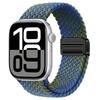 Nylon Strap for Apple Watch 10 46mm 42mm/Ultra 2 49mm 9 8 7 Breathable Watchband iwatch Series 6 5 4 SE 44mm 40mm 45mm 41mm Band