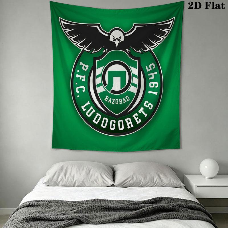 PFC Ludogorets Razgrad Wall Hanging Printed Fabric Blanket Decorative Tapestries for Bedroom Living Room Home Decor