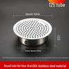304 Stainless Steel Anti-Clogging Mesh Drain Cover for 75mm Balcony Rooftop Pipes