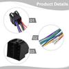 ISO Female To ISO Socket 16 Pin Radio Harness Adapter for Vehicle Audio Systems