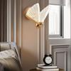 LED-sommerfuglvegglampe nordisk innendørsbelysning moderne lys nattbord soverom jul hjemmedekorasjon vegglamper