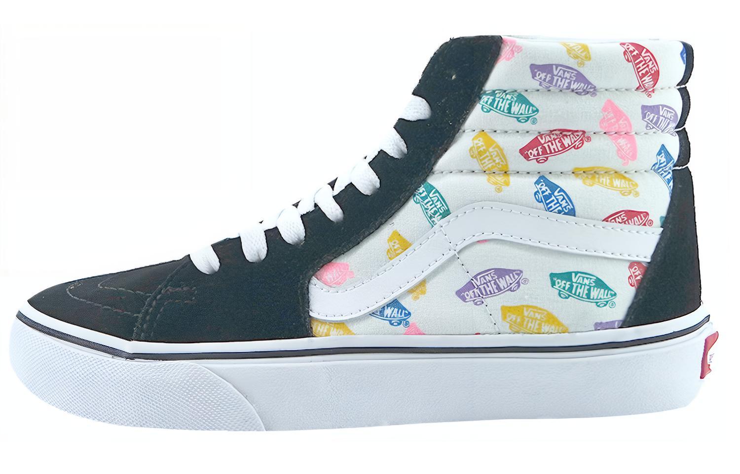 Кроссовки Vans Скейт-кроссовки Черно-белый Женские VN0A32QG9M5 36