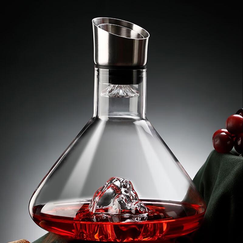 1600ml Waterfall Glass Wine Decanter