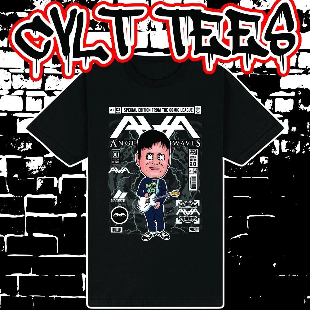 Мужские и женские футболки Angels and Airwaves AVA в стиле обложки комикса Tee ~ 100% Хлопок XL