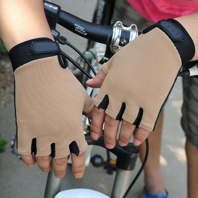 Spring and Summer Outdoor Cycling Gloves Driving Thin Sunshade Tactics for Men and Women Fitness Half Finger Gloves