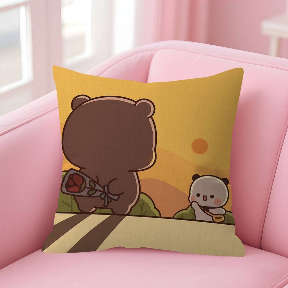 Cute Bubu Dudu Cushion Cover Pillow Cover Decor Pillowcase Printed Cushion Case For Couch