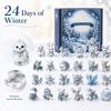 Winter 2D Flat Acrylic Hanging Pendant, Collectible Ornament