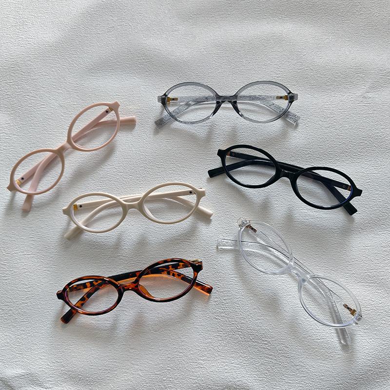 

6Pcs/Set Women Anti Blue Light Blocking Glasses Classic Fashion Small Frame Oval Anti-blue Light Outdoor Eyewear Wholesale