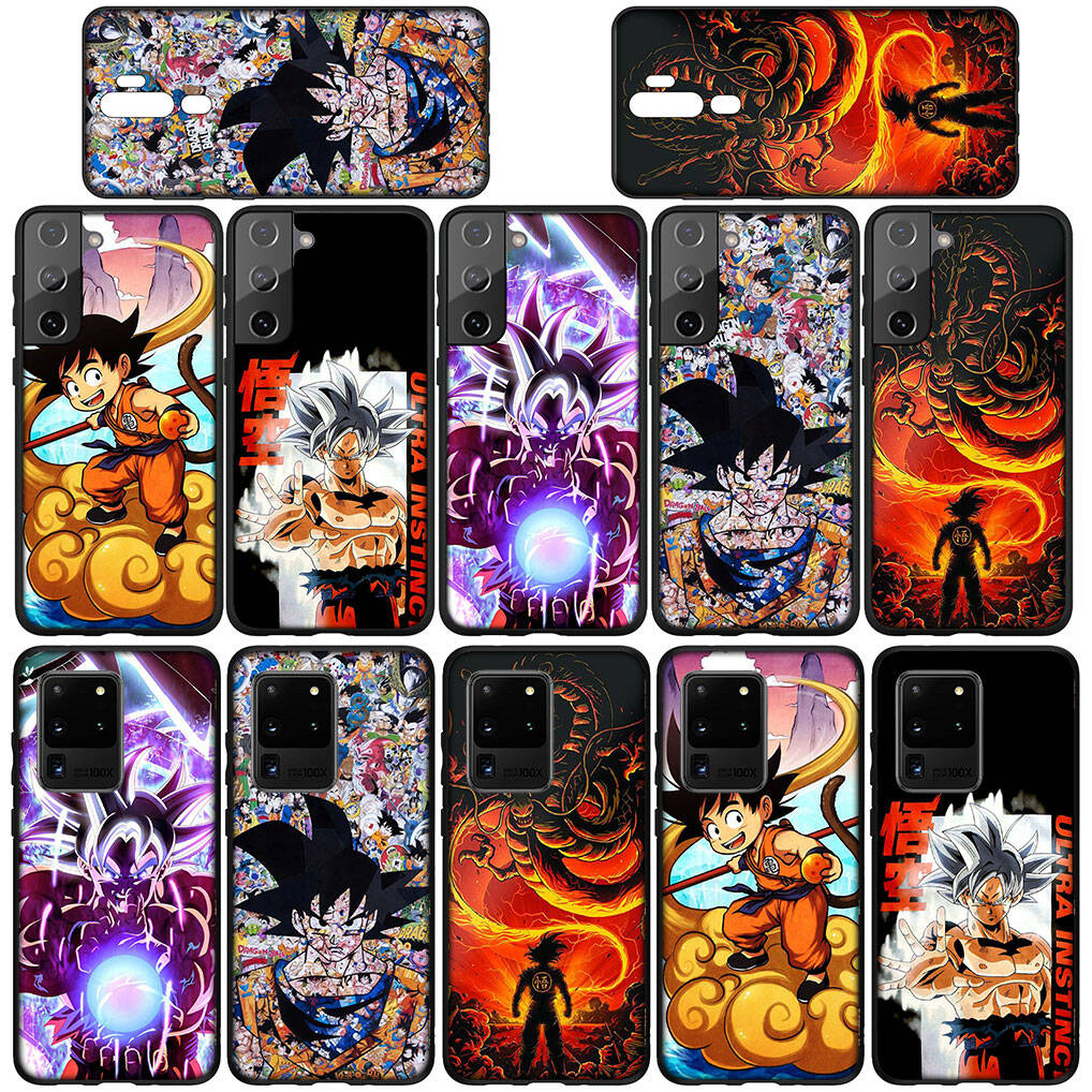 For Motorola Moto Edge 70 60 50 G54 G86 Samsung Galaxy S25 iPhone 17 16 15 Redmi Note 14 13 Pro Max Phone Case Super Dragon Ball Goku DragonBall Cover