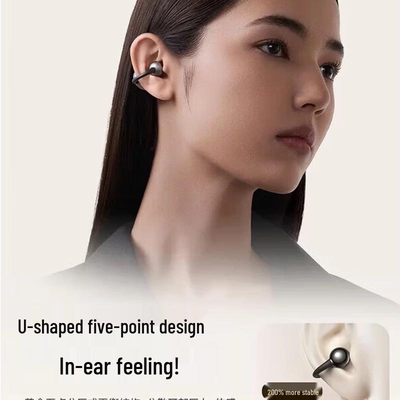 Senna Z60S AI Bone Conduction Ear-clip Bluetooth Headset