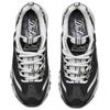 Skechers D'LITES 1.0 Women Panda Shoes 10th Anniversary Diamond Print Thick Sole Height Boost Low Top Sneakers Black White 12241-BKW