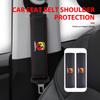 Car Seat Belt Cover Shoulder Strap Protector Pad Accessories For Abarth FR FIAT 500 595 695 124 Bravo Linea Siena Panda