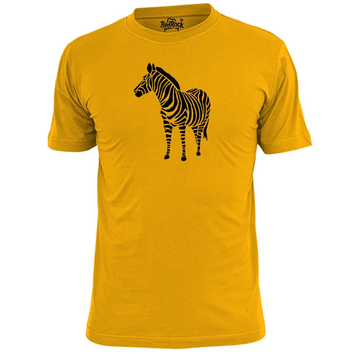 Mens Zebra Stencil T shirt Wildlife Safari 4XL