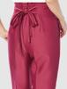 FRAY I.D. Women's High-Waisted TW Pants, FWFP214093, Pink, Size 0