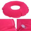Inflatable AntiBedsore Cushion Round Shape Cushion for Elder Bedridden Patient with Pump(Royal Blue )