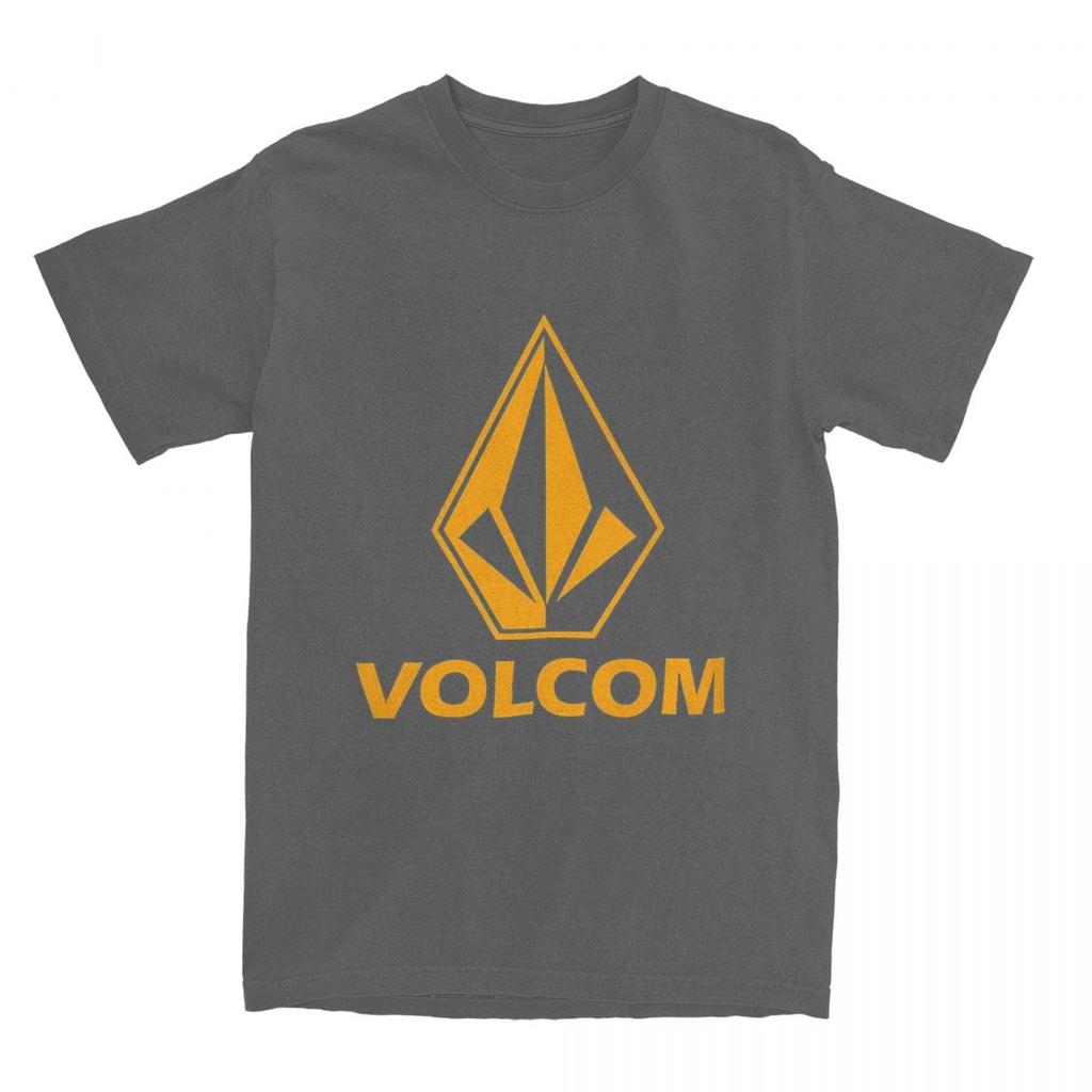 Oversized T Shirt Yellow Growth Sports Volcoms Cotton TShirts Hip Hop Tee Shirt for Unisex Summer Fun Short Sleeve Clothes