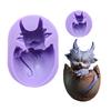 Cartoon Baby-Drache Silikonform Kuchen Dekoration Fondantform Hausbackwerkzeuge