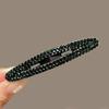 1/4pcs water diamond hair clip for bangs, bb clip for women's head accessories, temperament and versatile side clip