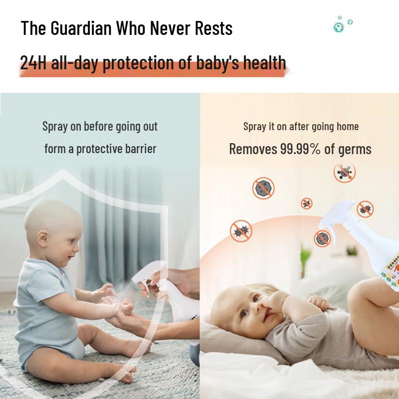 Solenal No-Rinse Disinfectant Spray for Baby & Home