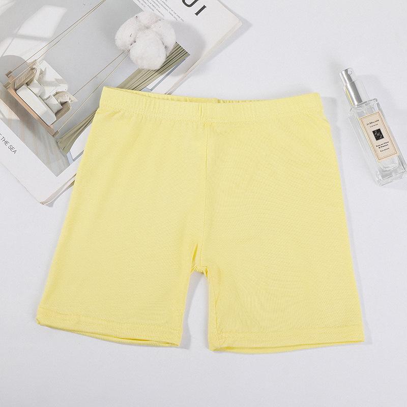 Dívčí bezpečnostní šortky proti odhalení v bonbónových barvách - Dětské boxerky