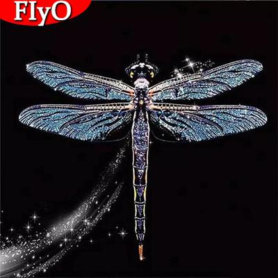 Diamond Art Painting Dragonfly Pictures Of Rhinestones 5D DIY Diamond Embroidery Animal Mosaic Sale Handmade Gift