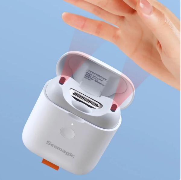 2024 Xiaomi mijiaSeemagic Electric Automatic Nail Clippers with Light Nail Cutter Manicure For Baby Adult Care Scissors Body Tools for Xiaomi