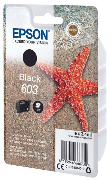 Cartouche d'encre epson etoile de mer noir