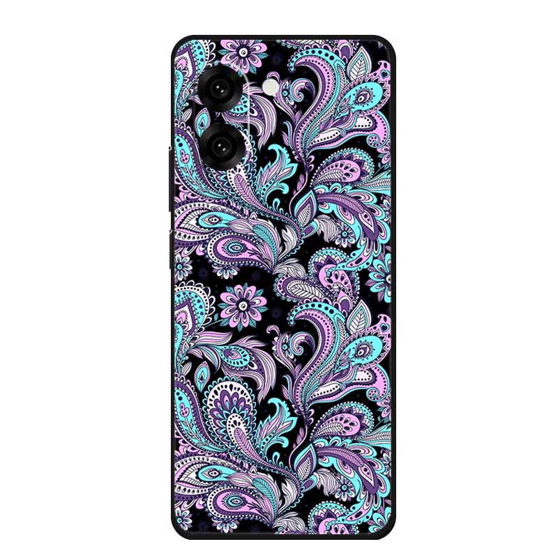 Black Silicone Case For OnePlus Nord CE5 Case One Plus Nord CE 5 Cartoon Cat Soft Back Cover For OnePlus Ace 5 Racing Phone Case