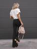 Winter New Solid Velvet Casual Fashion Personality Women's Pants Trendy Brand Casual