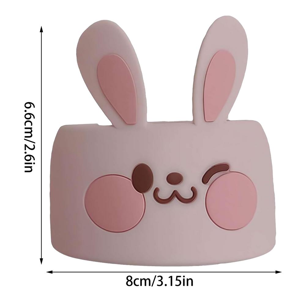 Silicone Bottle Bottom Sleeve Cup Accessory Cartoon Anti-Slip Water Bottle Pad Heat Insulation Sports Cup Cover for Tumbler