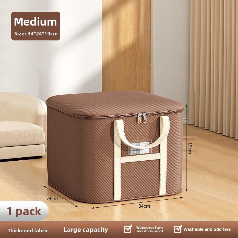 Large Capacity Moving Packing Bag For Bedding Clothing And Household Items In Modern Style 34x24x19cm