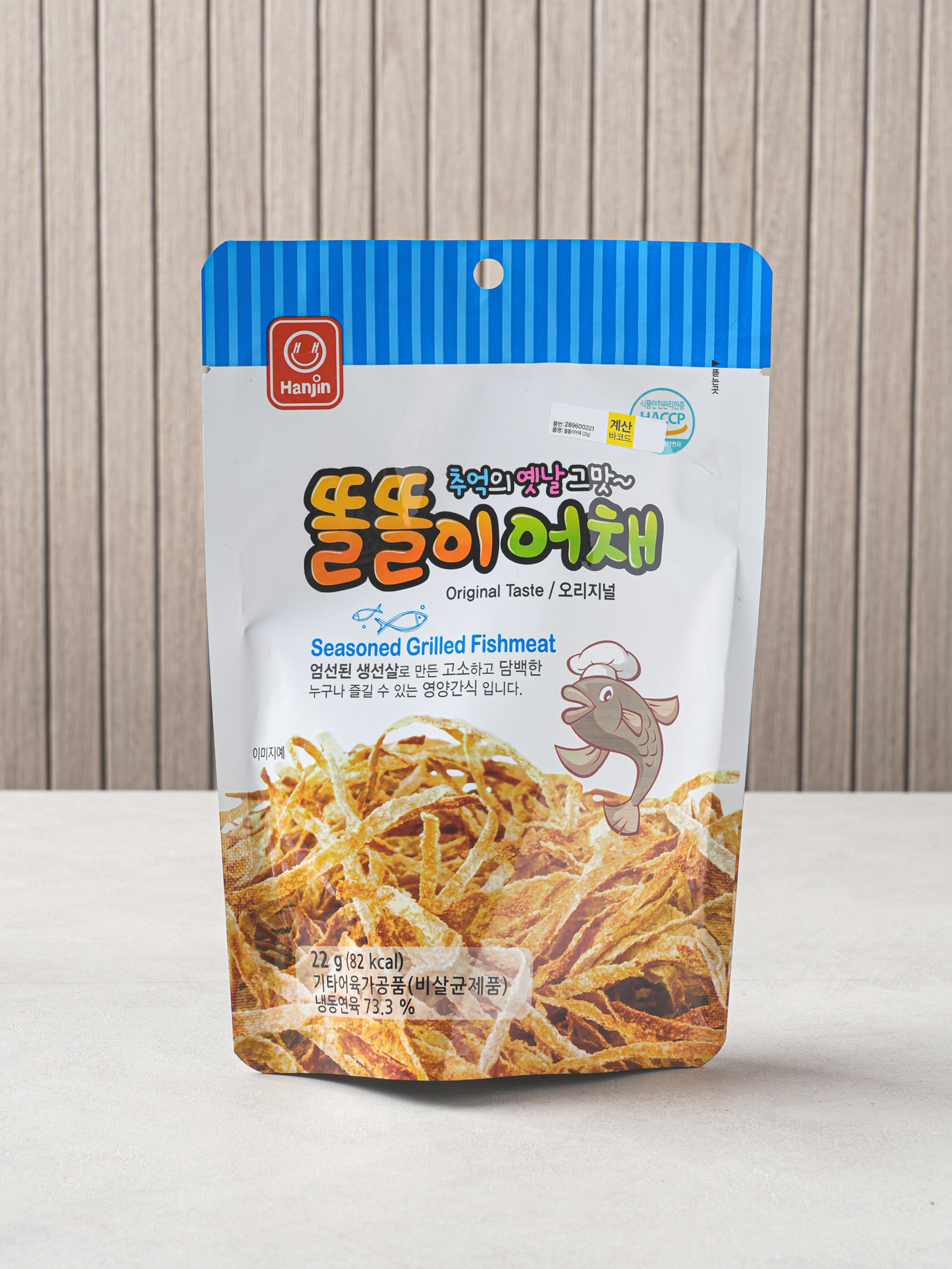 Daiso Crispy Fish Snack Strips 22g 1ea