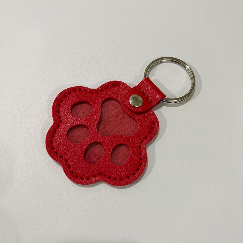 3Pc Cute Cute Cat Claw Keychain Creative Puppy Pet Hair Storage Bag Keyring Kitty Dogs Paw Pendant Bag Hanging