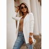 Women Loose Top Long Sleeve Casual Jacket Ladies  Wear Coat Blouse