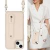 Crossbody Wristband Wallet Leather Cards Solt Case for iPhone 17 16 Pro Max 15 14 12 13 XS Plus SE 2022 Pocket Purse Lanyard Bag