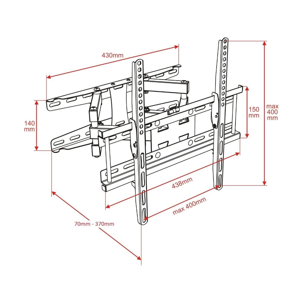 LCD holder 26-65"" AX mercury