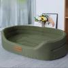 Canapé-lit Imperméable et Anti-Acariens pour Chiens et Chats Petits Moyens Grands, Tapis Résistant aux Morsures, Lits de Couchage pour Animaux Résistants à l'Usure