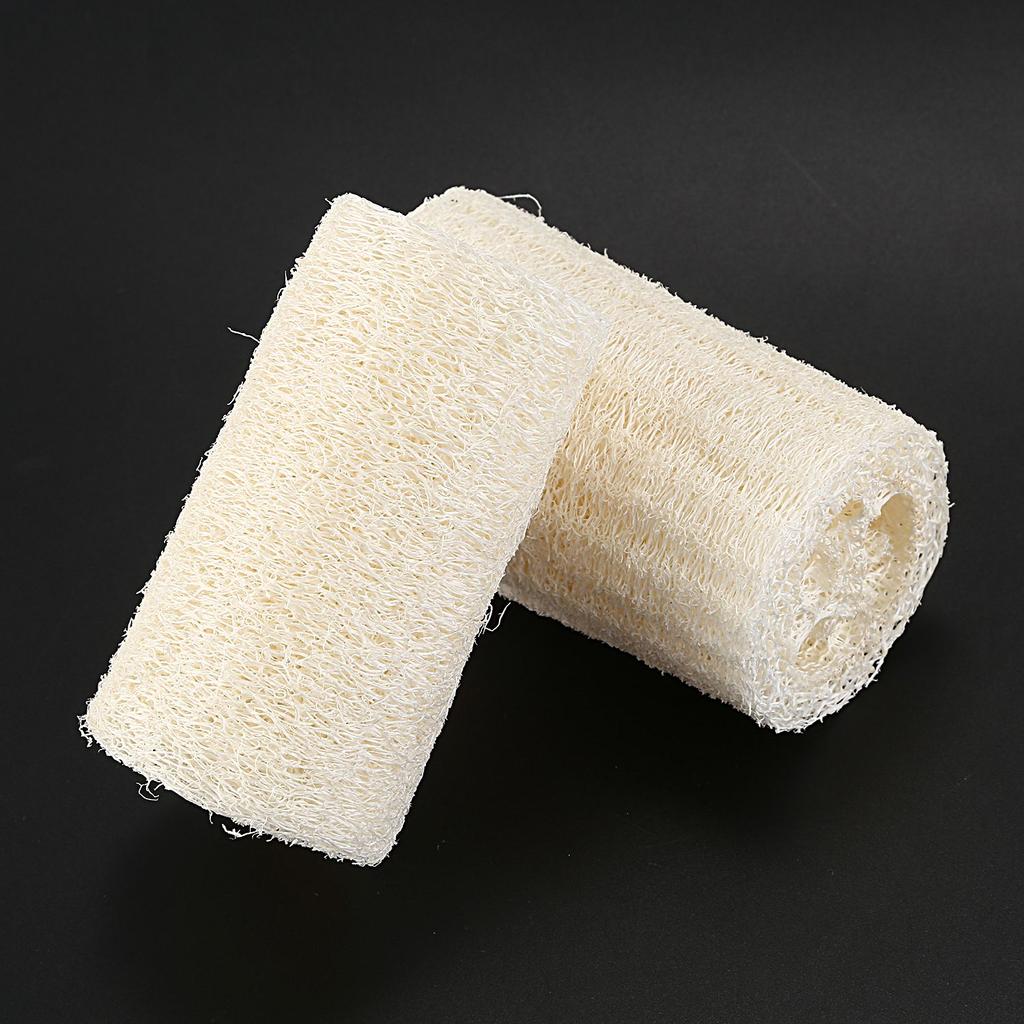 ABWR-NATURE 6 Pack Of Organic Loofahs Loofah Spa Exfoliating Scrubber Natural Luffa Body Wash Sponge Remove Dead Skin Made Soap