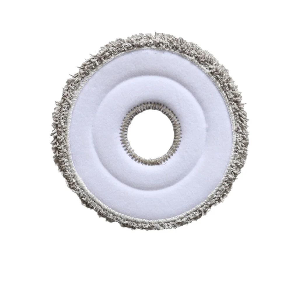 4pcs Microfiber Pads With Cleaning Brush For DREAME L10S Pro Gen 2/forMOVA ForP50 Pro Ultra /forXIAOMI Vacuum Cleaner Mop Pads