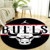 Personalized Chicago Bulls Round Chair Office Rug - Perfect for Mat, Office Chair & More - Ideal Gift for Birthdays and Holidays