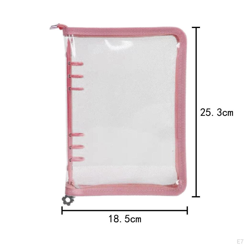 Schmuck Lagerung Buch Ohrring Organizer Fall Geschenk Halter Transparent Tasche für