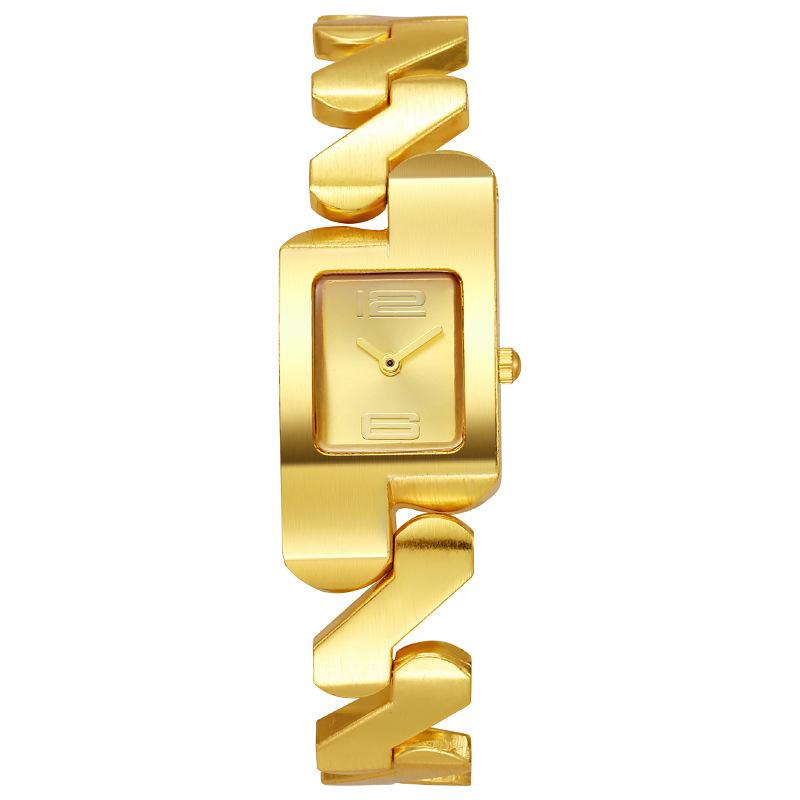 Women Quartz Watch Vintage Square Dial Business Wristwatch