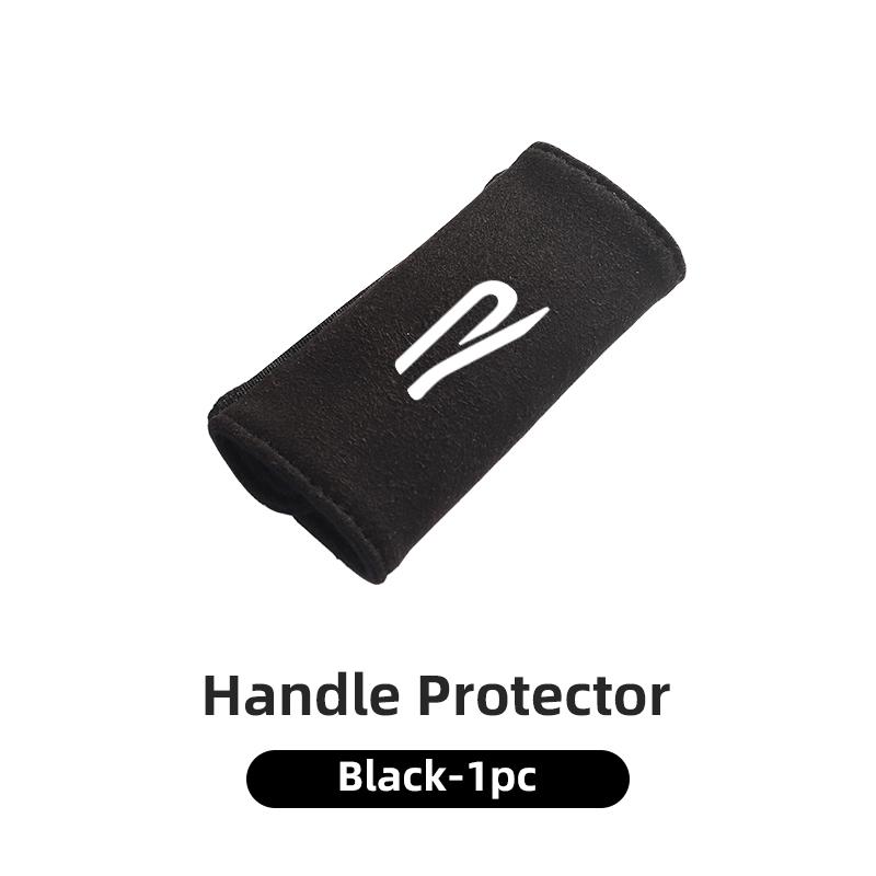 Suede Car Roof Door Pull Handle Protective Cover Soft and Comfortable For VW Scirocco Jetta Beetle Golf Passat Polo Tiguan ge2